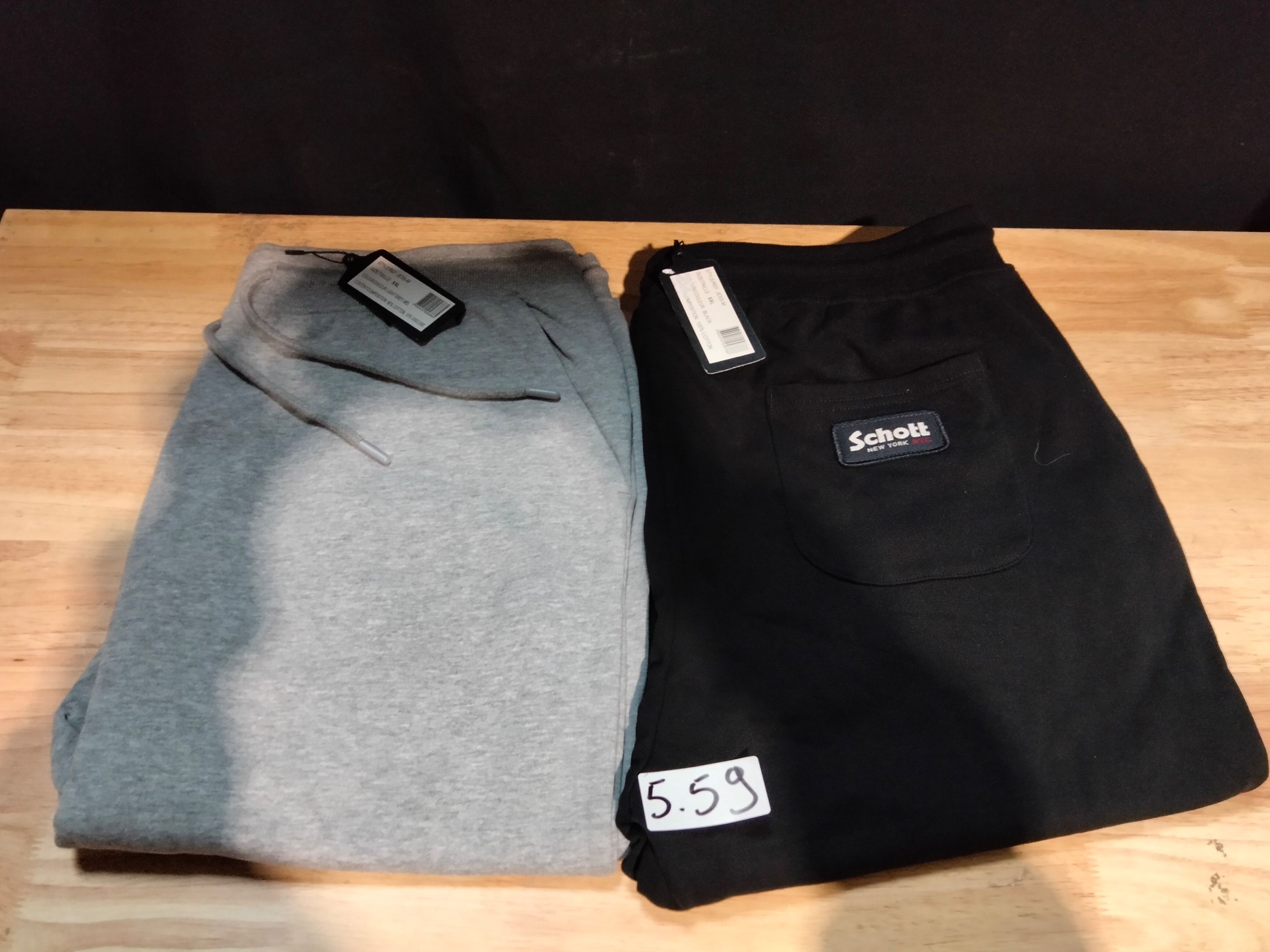 Lot de 2 pantalons de survêtement Schott Taille XXL