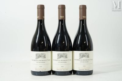 trois bouteilles de vin posées sur une table blanche