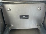 a metal box with a metal handle on it