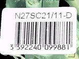 a picture of a barcode with a picture of a man