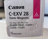 Toner magenta de marque CANON, modèle C-EXV 28, référence 27… (photo 2)