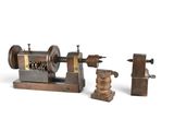 three different types of machines are shown on a white surface