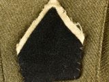 a close up of a patch on a military uniform