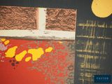 a picture of a picture of a painting on a wall