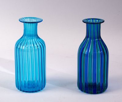 Gio PONTI (1891-1979) attribué à, pour Venini, Deux vases en…