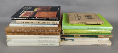 [BEAUX-ARTS] Un ensemble d'ouvrages sur le mobilier et les s… - Photo 1