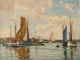 many boats that are out on the water