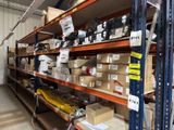 many boxes and boxes on the shelves in the warehouse
