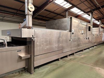 Four à gaz POLIN, 2 chambres de cuisson, longueur 24 m, reli…