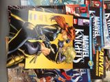 a lot of comic books that are on the table