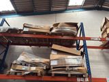 many boxes and boxes on the shelves in the warehouse