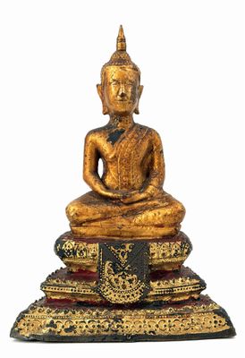 an image of a statue of a person sitting on a pile of books