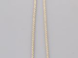 amethe necklace in gold with amethe stone