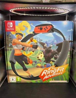 nintendo switch ringfit adventure game box