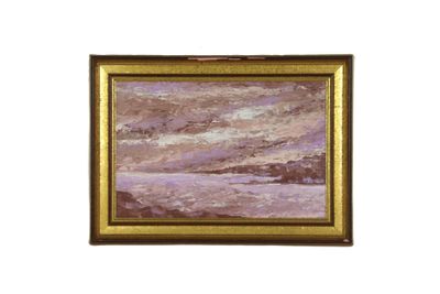 Jean MORCEL (XXème siècle). "Ciel et eau"