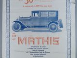 une vieille affiche représentant une voiture bleue avec des chiffres dessus