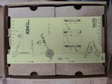 a cardboard box with a drawing of a computer in it