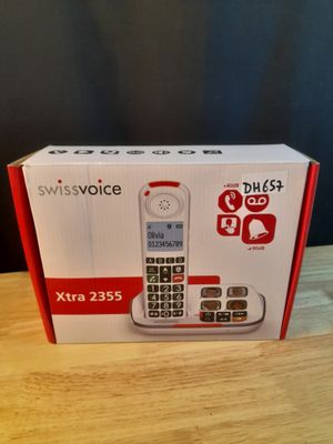 DH657// Téléphone sans fil Swissvoice Xtra 2355 pour Sénior …
