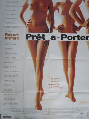 affiche du film « Prêt-à-porter », avec les acteurs Robert Altman et Robert Altman