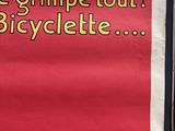 a sign on the door of a bicycle shop that says, i ' m grime but i