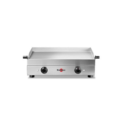 a close up of an electric griddle on a white background