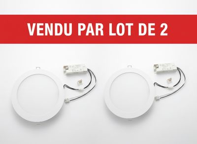 vendu par lot de 2 spots encastrés