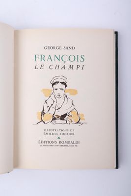 [DUFOUR] SAND (George) François le Champi. Illustrations de …