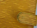 louis vuitton yellow leather wallet with gold monogramming
