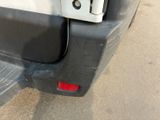 a close up of the rear bumper of a truck