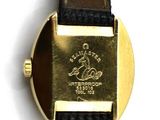 an image of a close up of a watch on a white surface