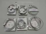 several different types of cables are laid out on a table