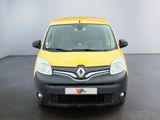 yellow and black van parked in a white room with a black floor