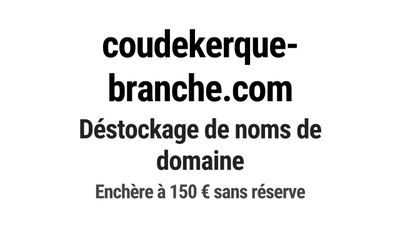 Nom de domaine coudekerque-branche.