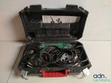 a black case with wires in it on a table