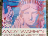 Andy Warhol - La Statue de la Liberté, Paris, France