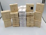 a pile of boxes sitting on top of each other