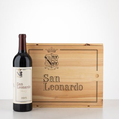 personalized wooden wine box with a bottle of red wine