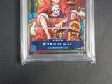 an image of a card with a picture of a pirate sitting on top of it