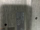 a close up of a metal object with a label on it
