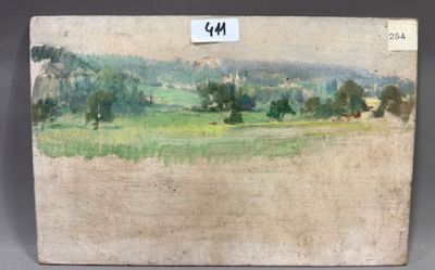 Paul PREVOT (1879-1961) - Paysage lointain