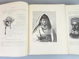an open book with a picture of a man and a woman on it