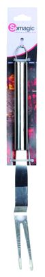 SOMAGIC - Fourchette barbecue - Inox 39cm - Robuste avec ann…