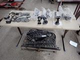 a table with a lot of different items on it