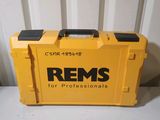 an image of a yellow case with the words rems for professionals on it