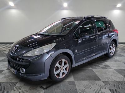 a picture of a black car parked in a garage