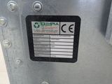 a close up of a metal box with a label on it