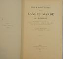 an open book with a black and white title on it
