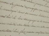 a close up of a piece of writing on a piece of paper