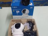 a box with a camera inside of it on a table