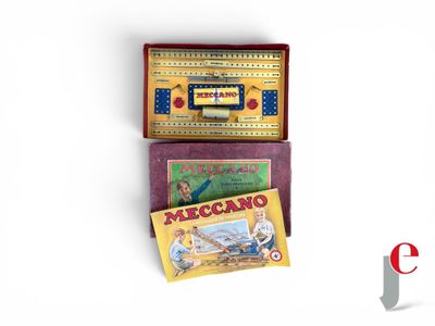 MECCANO Boite de jeu de construction en metal, références 4A…